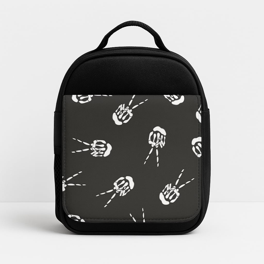 Skeleton Fingers - Halloween Insulated Lunchbox