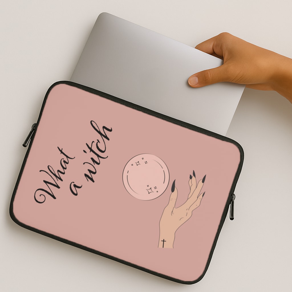 What A Witch - Halloween MacBook Case