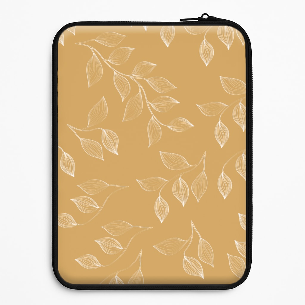 Autumn Leaf Pattern Laptop Sleeve