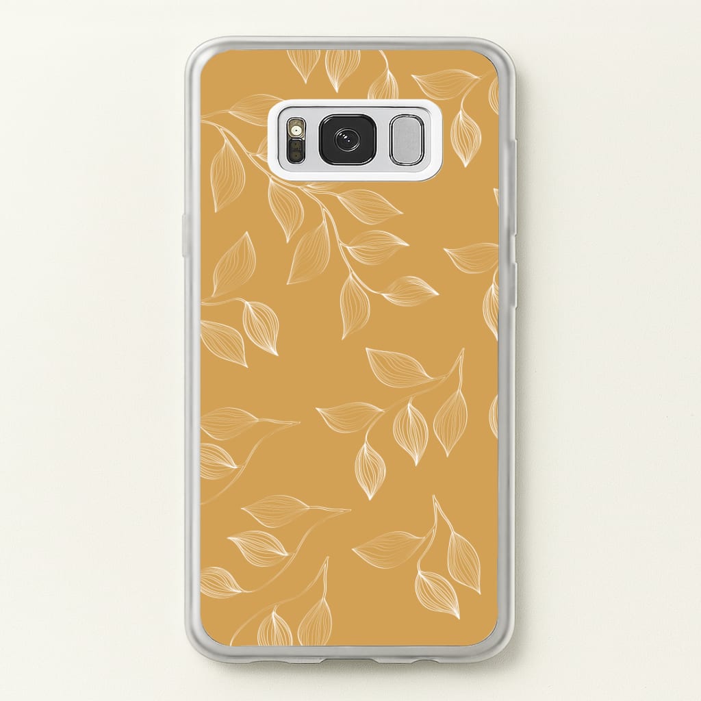 Autumn Leaf Pattern - Patterns Phone Case for Galaxy S8