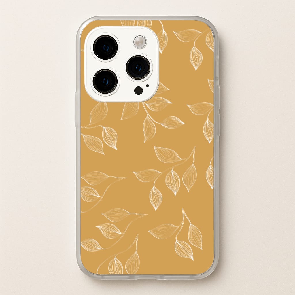 Autumn Leaf Pattern - Patterns Phone Case for iPhone 15 Pro
