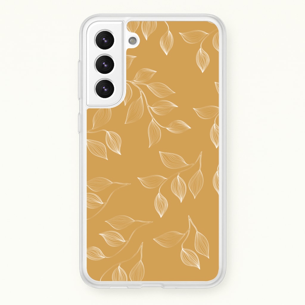 Autumn Leaf Pattern - Patterns Phone Case for Galaxy S21