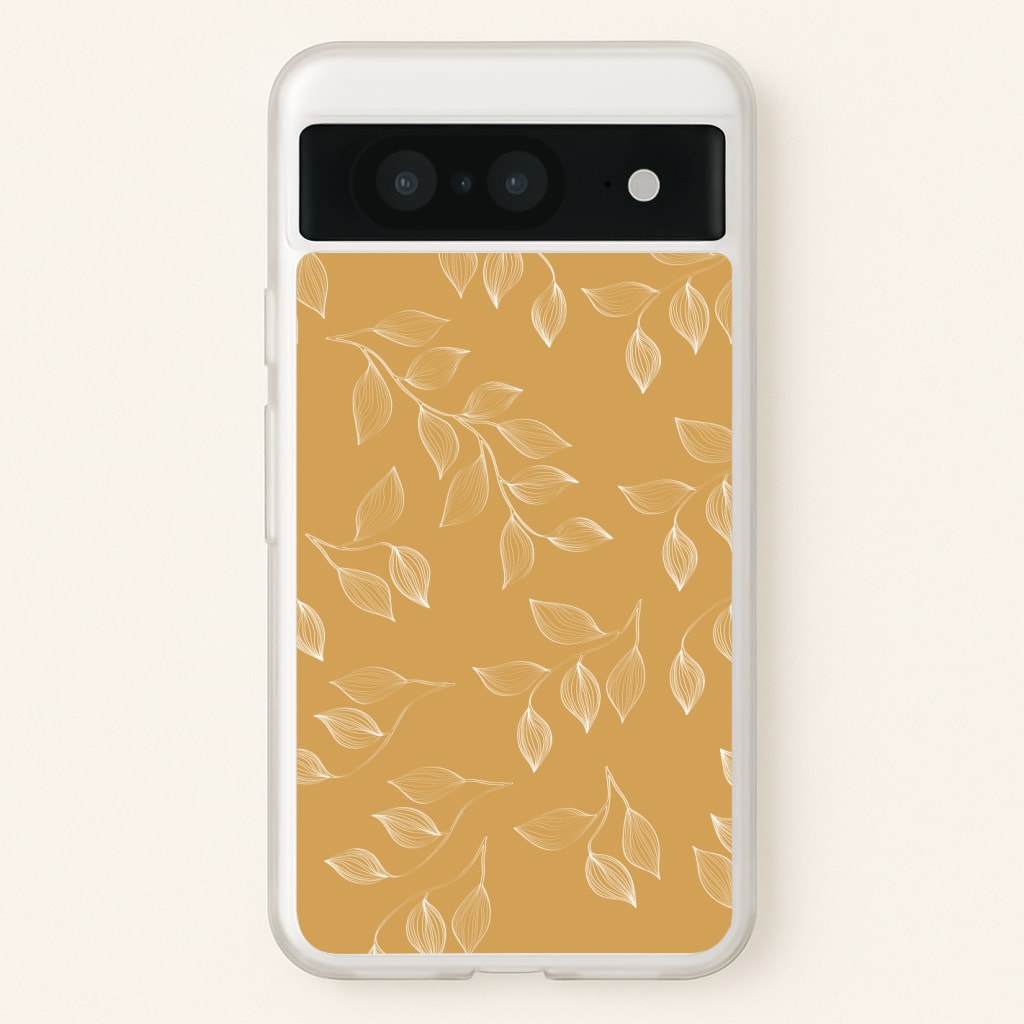 Autumn Leaf Pattern - Patterns Phone Case for Google Pixel 8