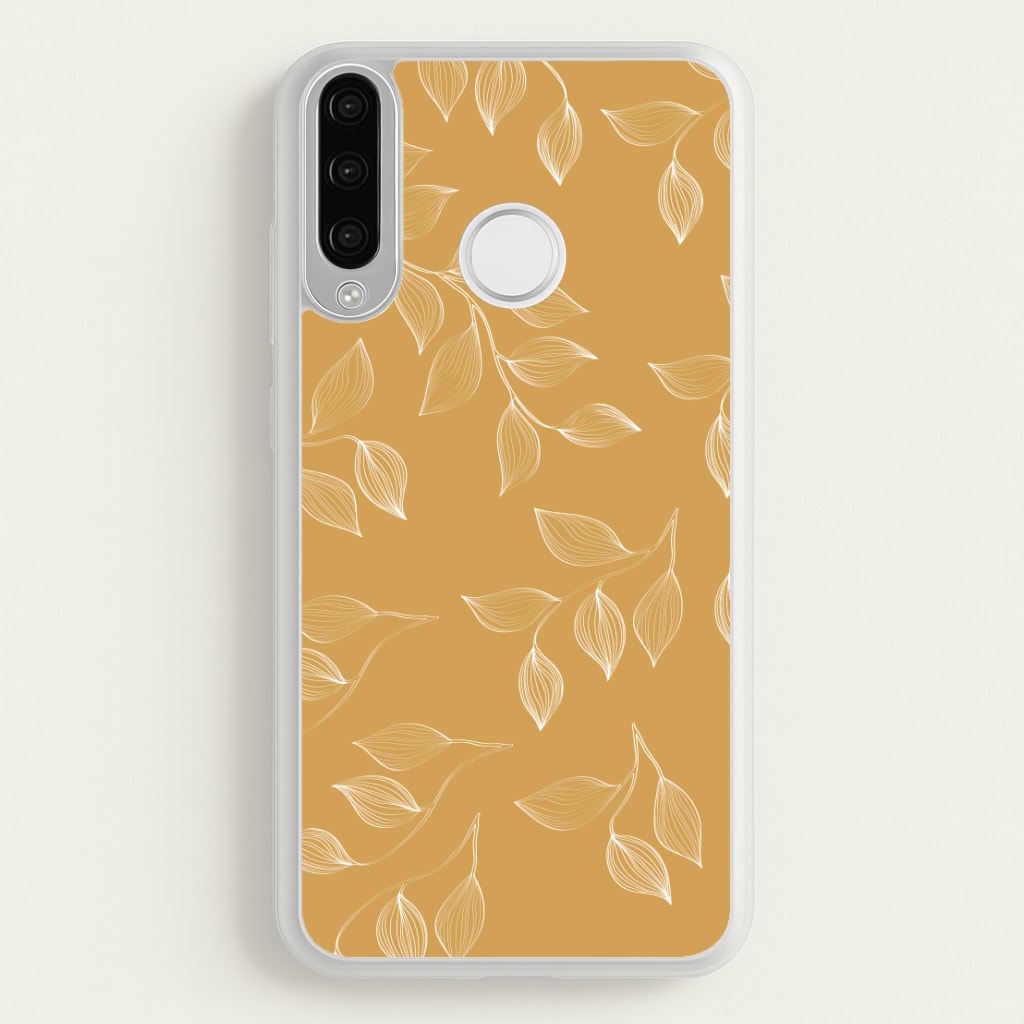 Autumn Leaf Pattern - Patterns Phone Case for Huawei P30 Lite