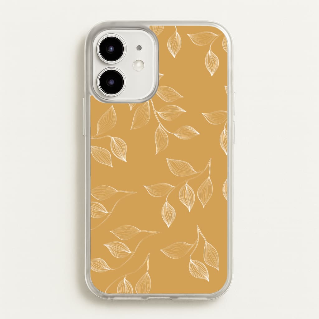 Autumn Leaf Pattern - Patterns Phone Case for iPhone 12 Mini