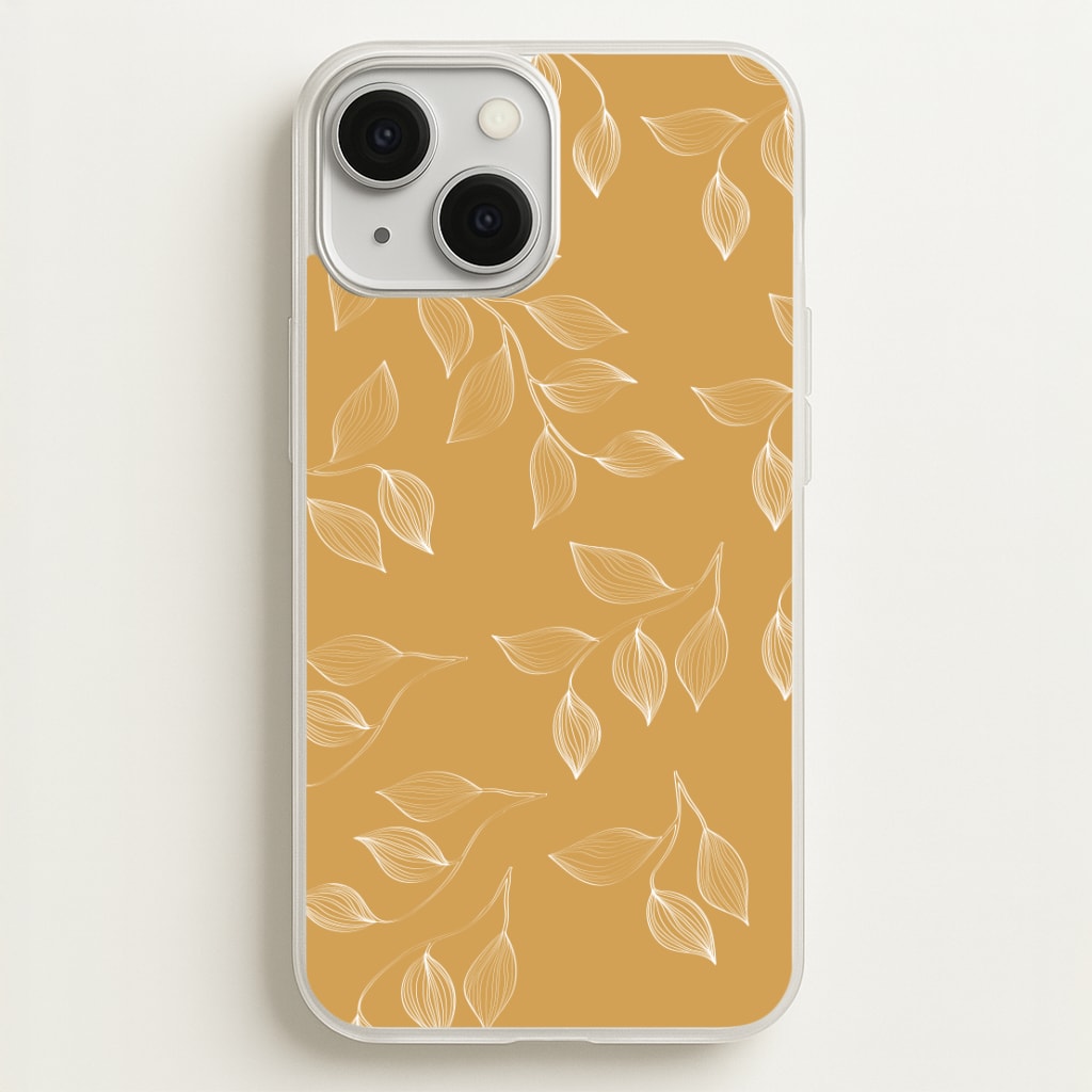 Autumn Leaf Pattern - Patterns Phone Case for iPhone 13 Mini