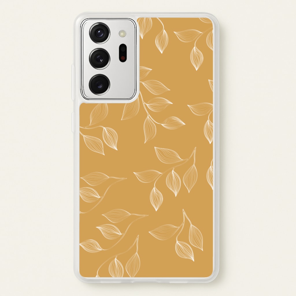 Autumn Leaf Pattern - Patterns Phone Case for Galaxy Note 20 Ultra