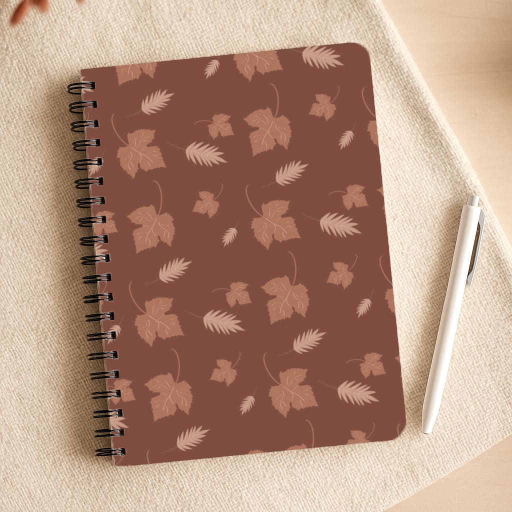 Autumn Leaf Patterns Notepad