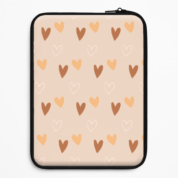 Cute Love Heart Pattern Universal Laptop Sleeve