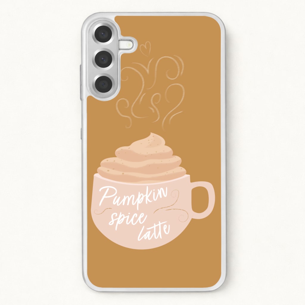 Pumpkin Spice Latte Phone Case for Galaxy A17