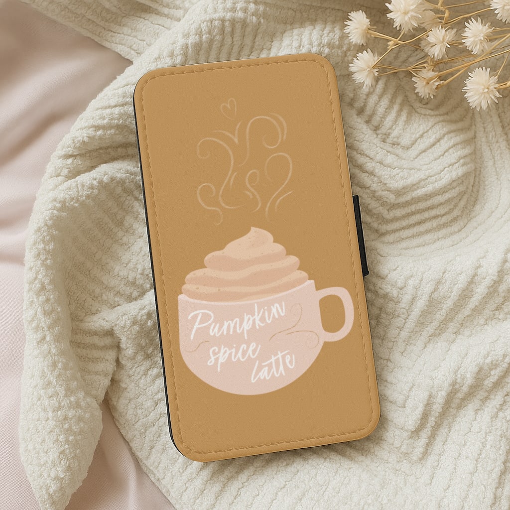 Pumpkin Spice Latte Wallet Phone Case