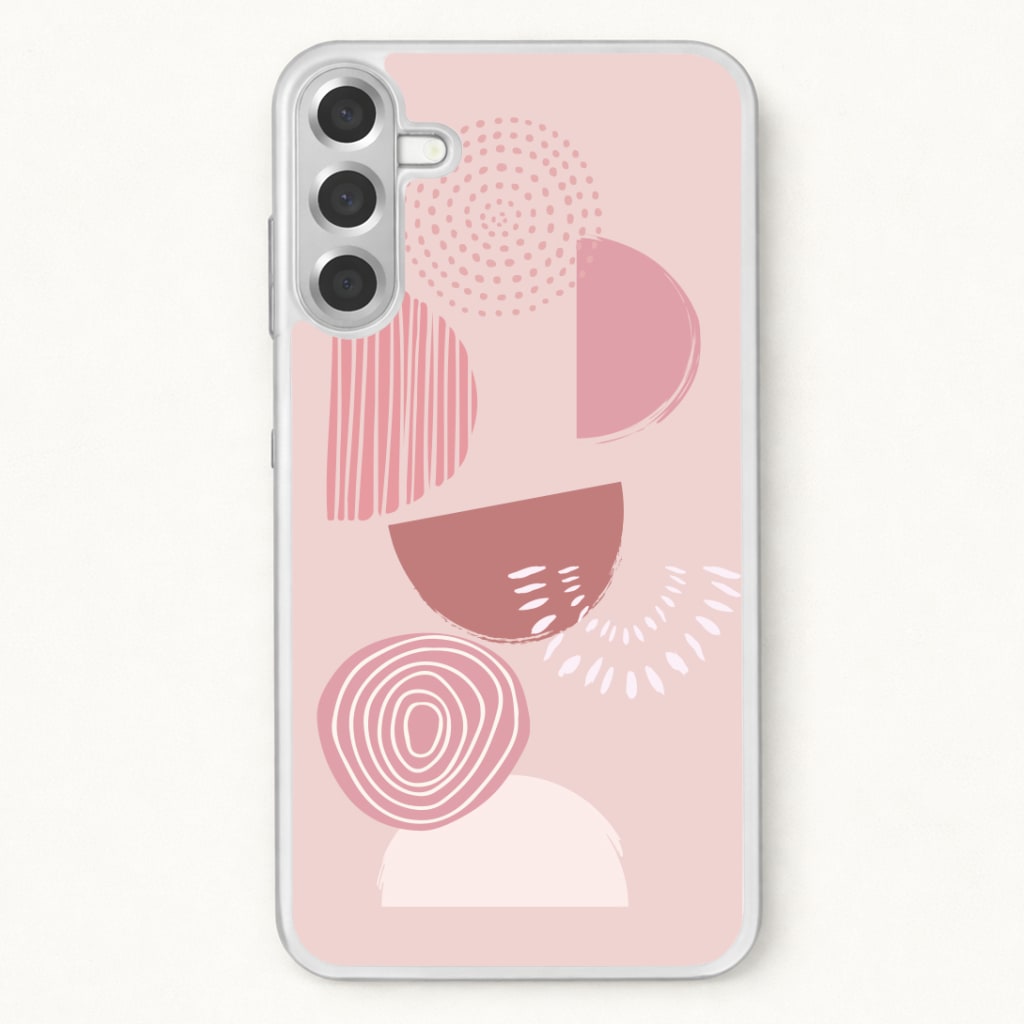 Abstract Geometric I Phone Case for Galaxy A17