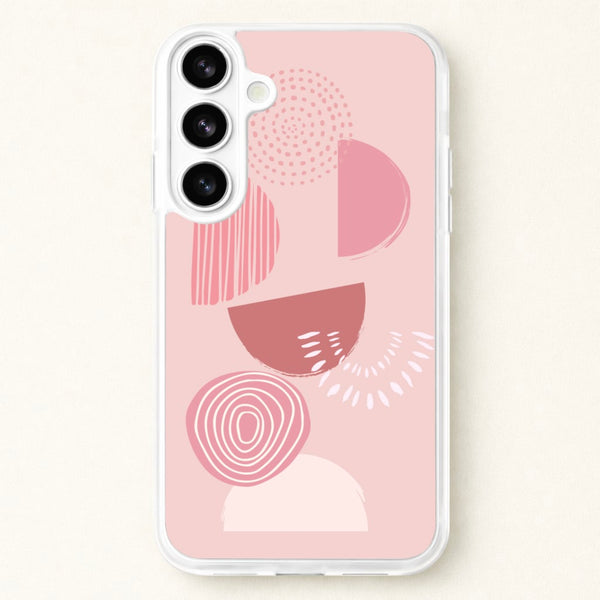 Abstract Geometric I Phone Case for Galaxy S26