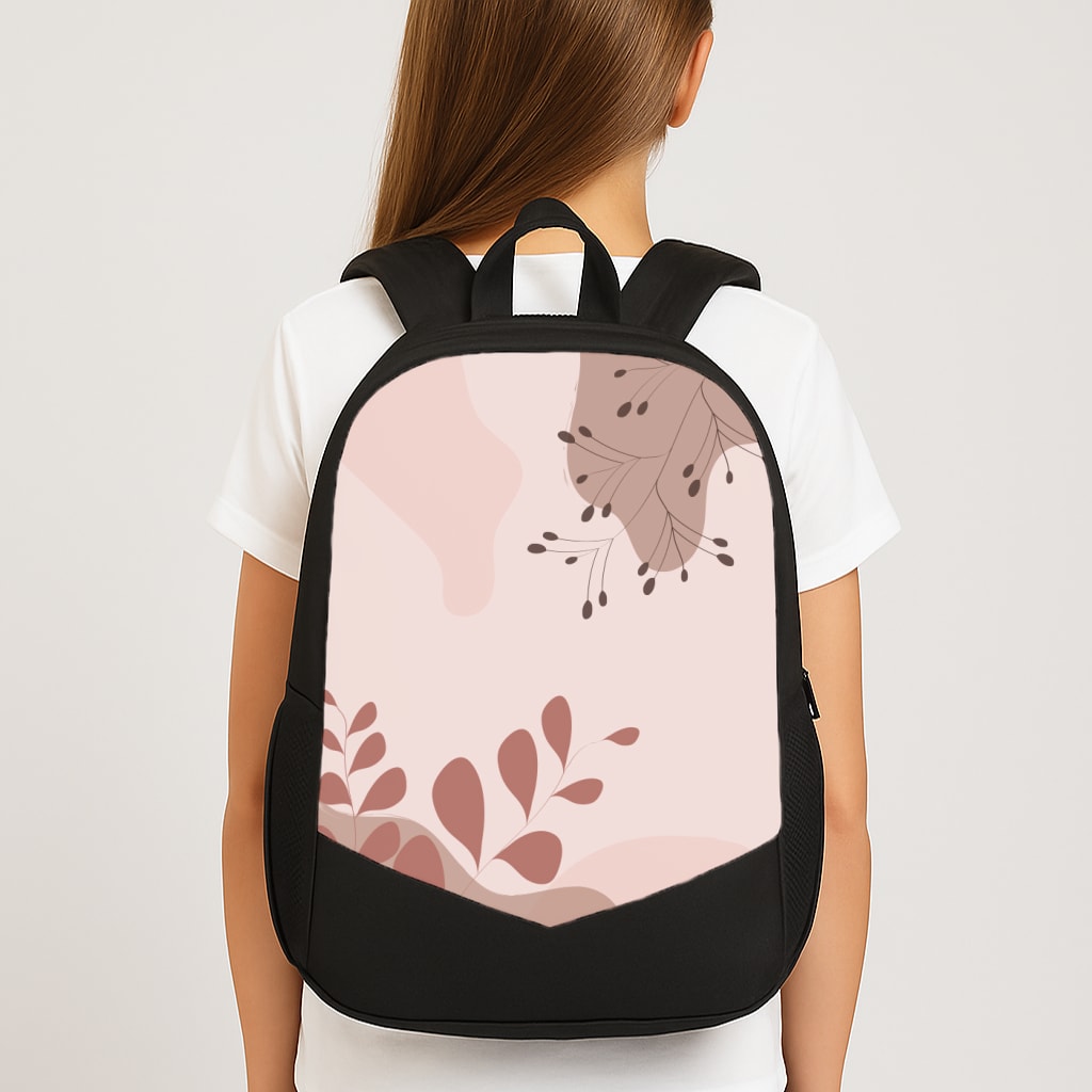 Abstract Geomtric III Large School Bag