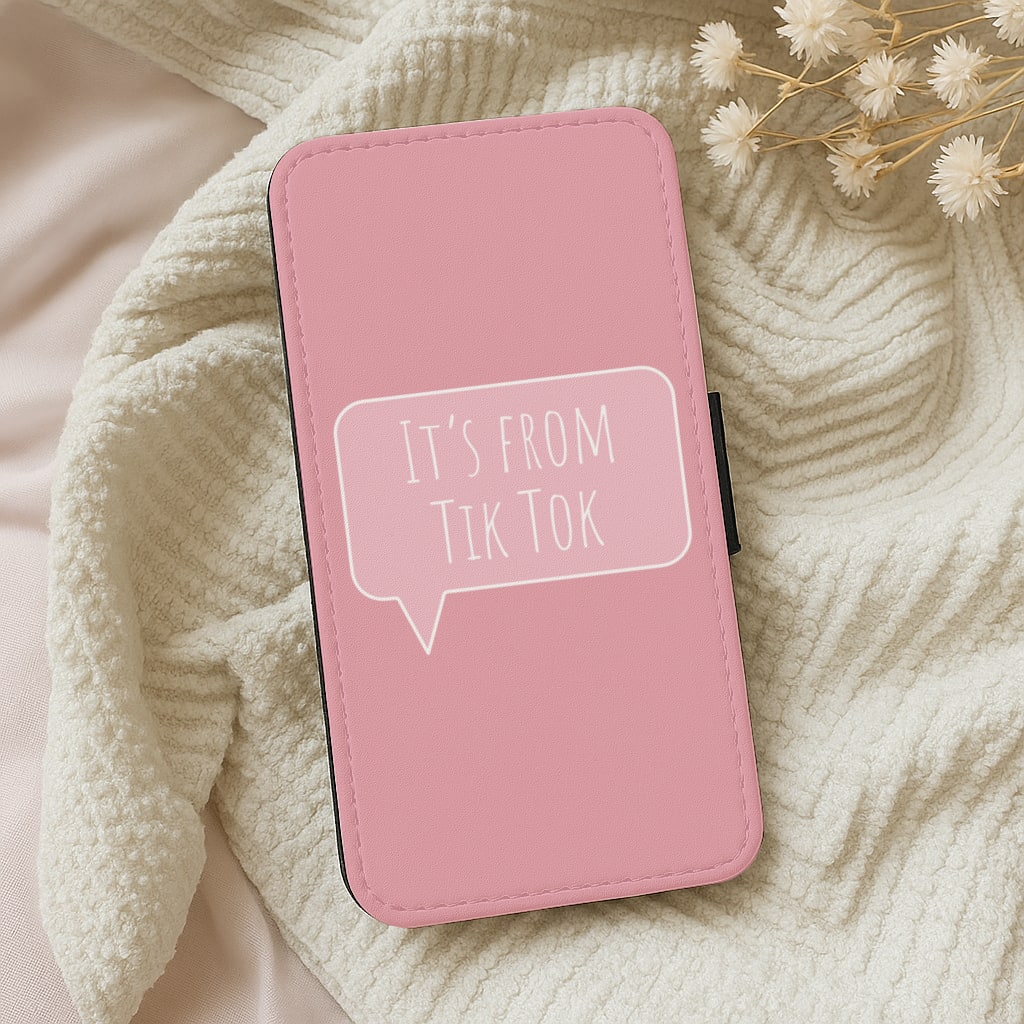It's From TikTok Wallet Phone Case