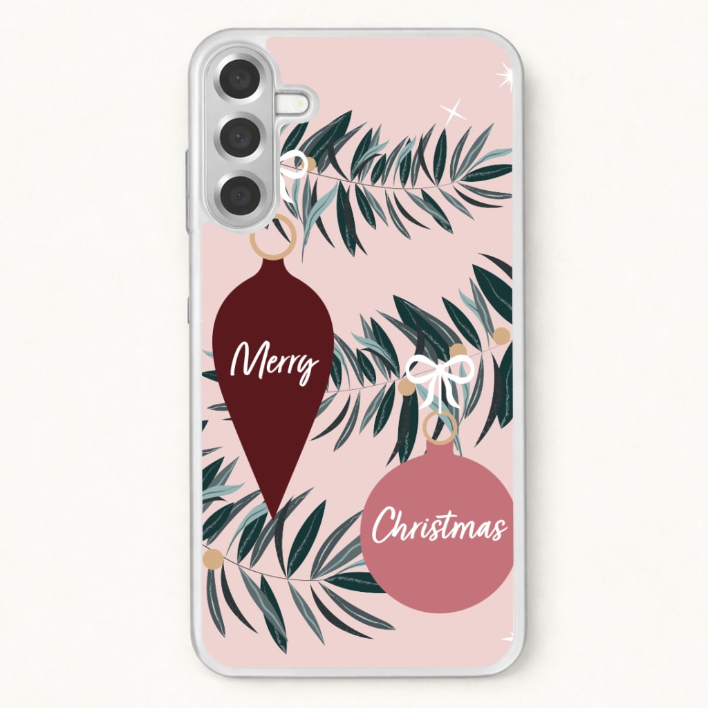 Merry Christmas Phone Case for Galaxy A17