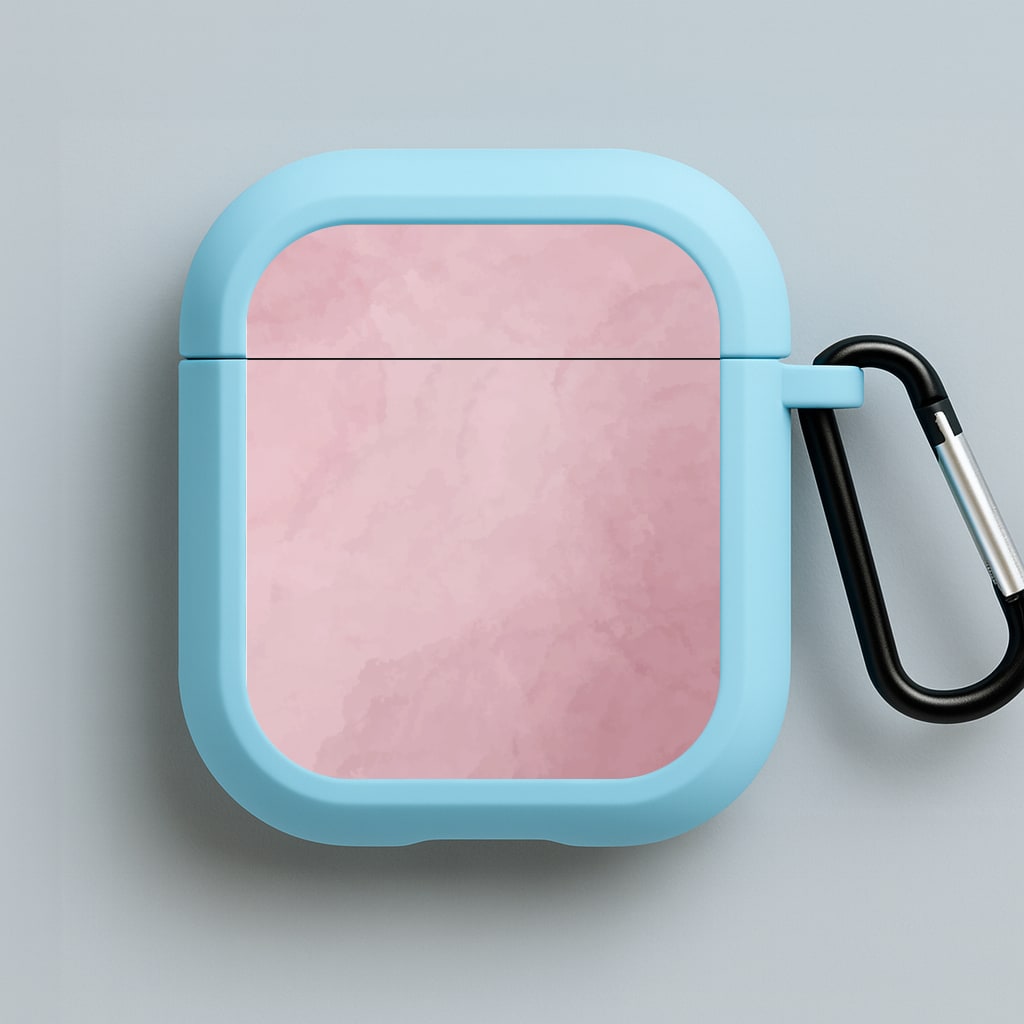Pink Powder Blue AirPods Case