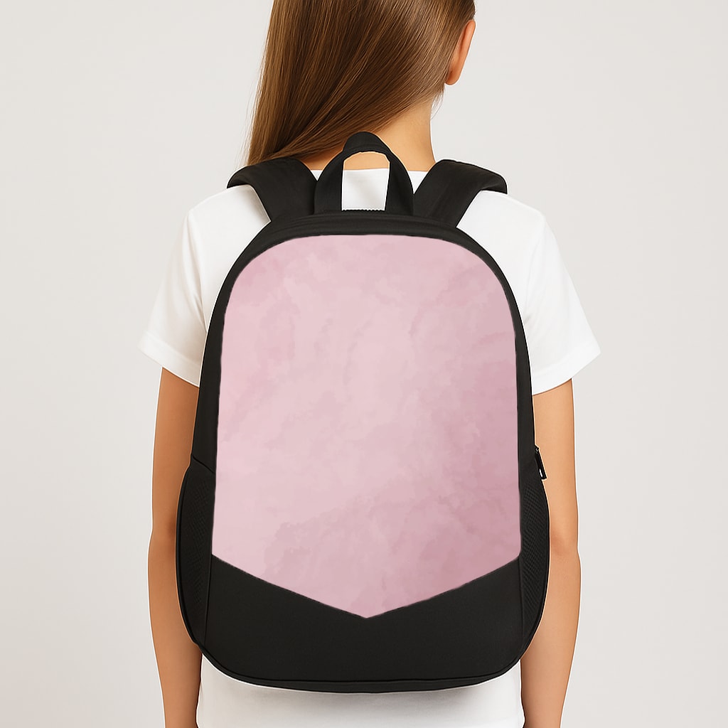 Pink Powder Large School Bag
