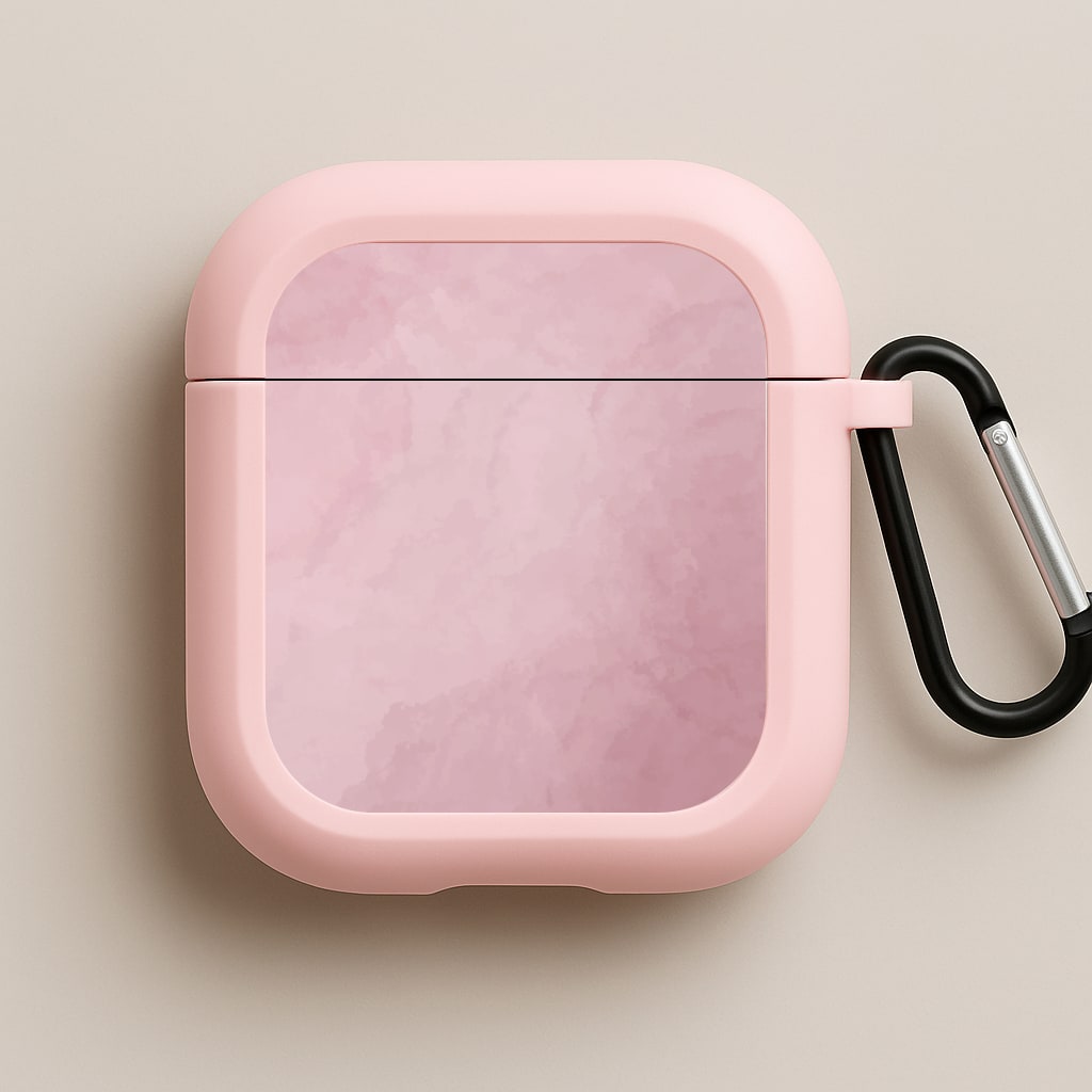 Pink Powder Pink AirPods Case