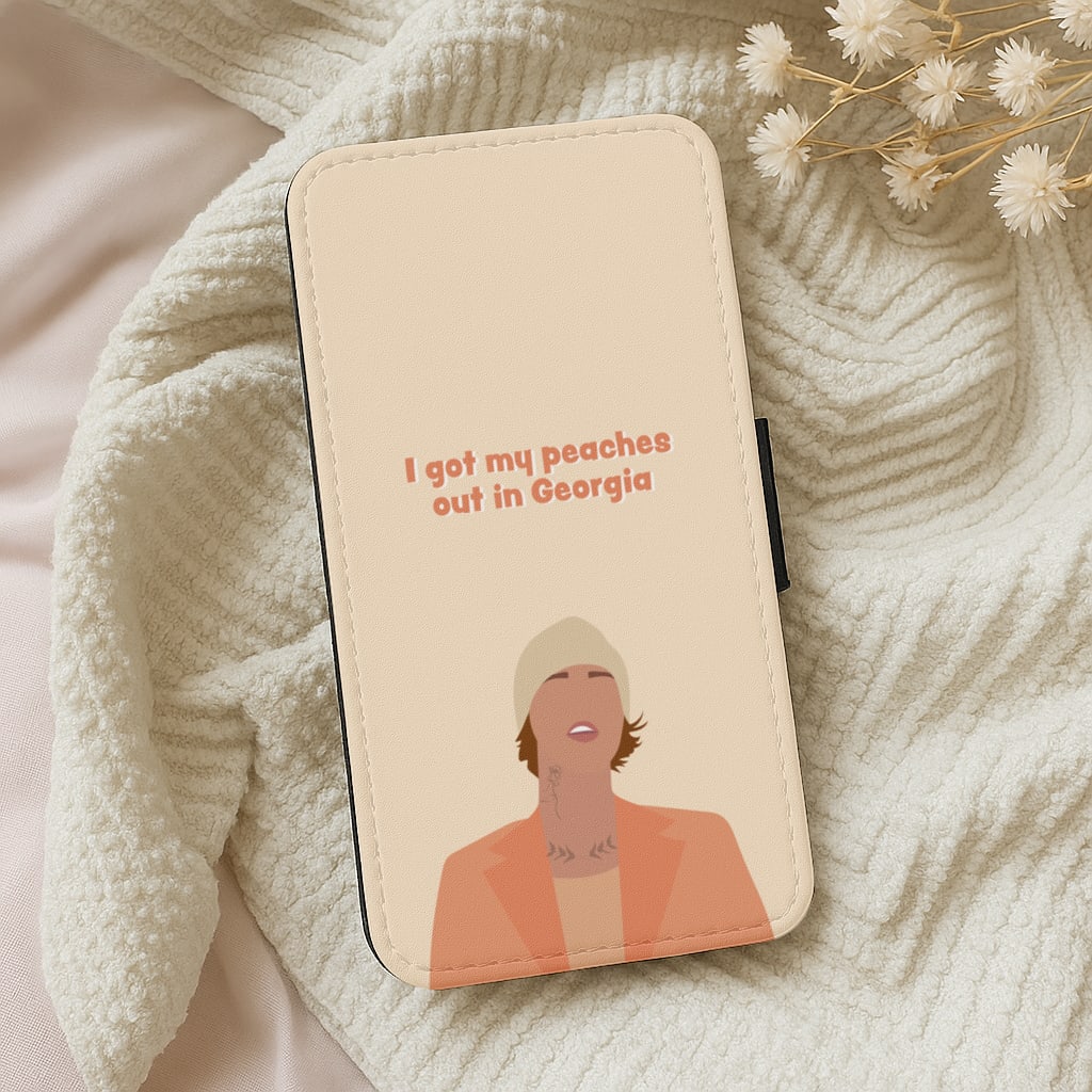 Peaches - Justin Bieber Wallet Phone Case