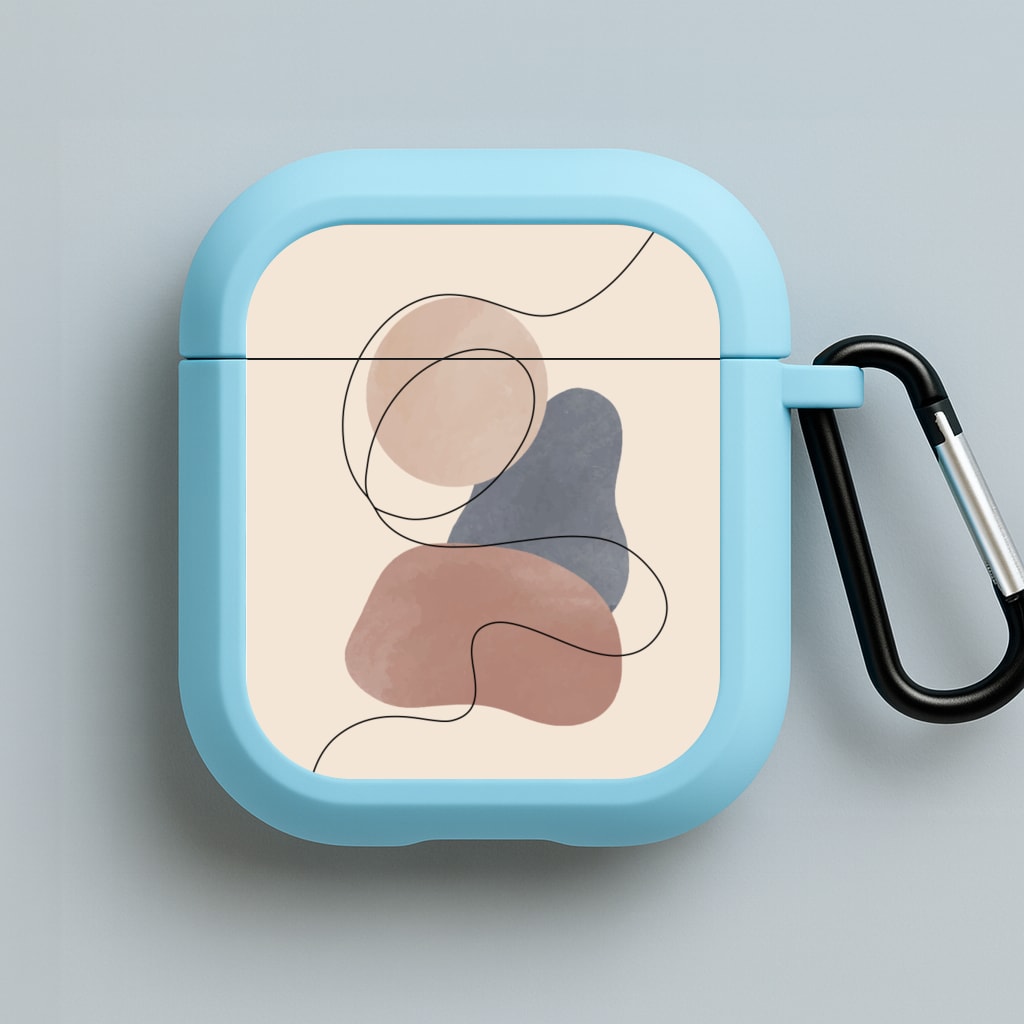 Abstract Pattern XIII Blue AirPods Case
