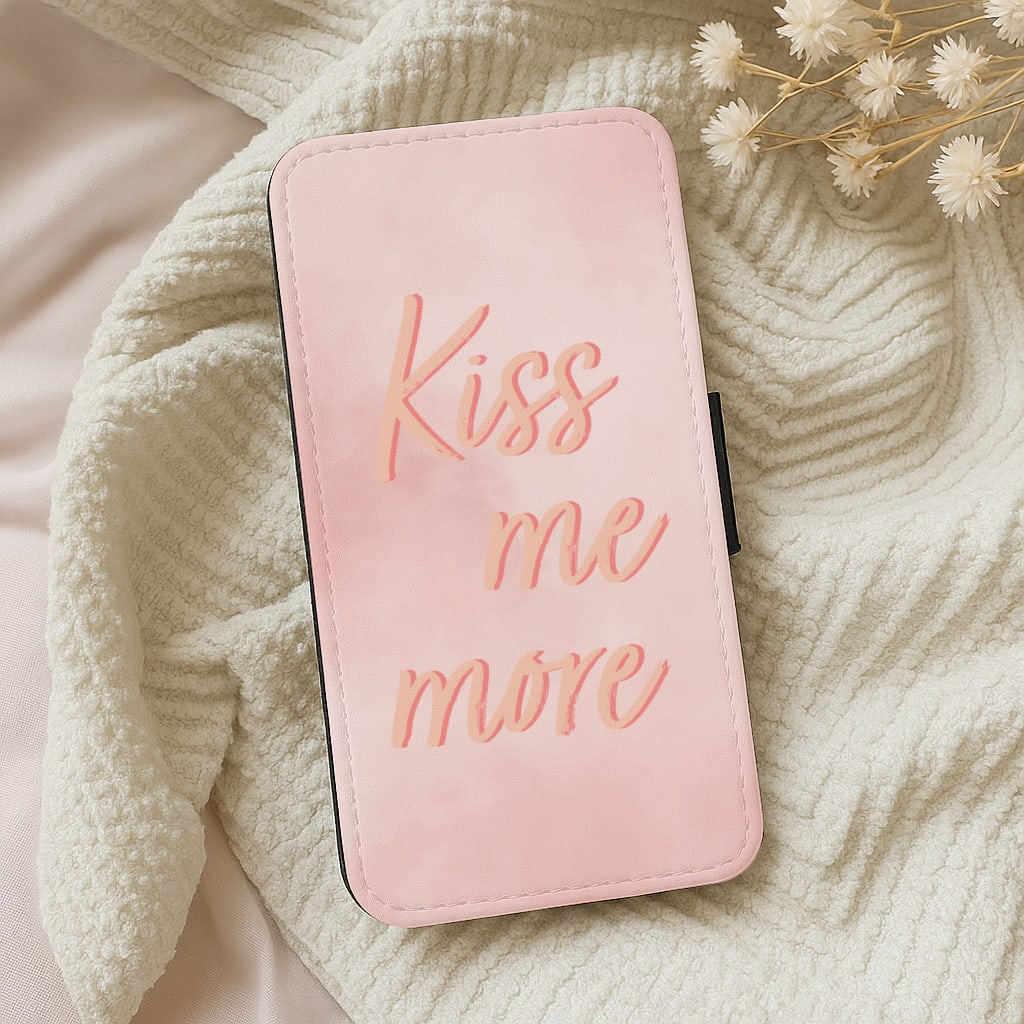 Kiss Me More Wallet Phone Case