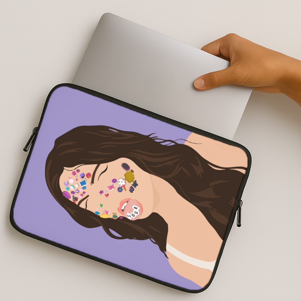 Sour - Olivia MacBook Case