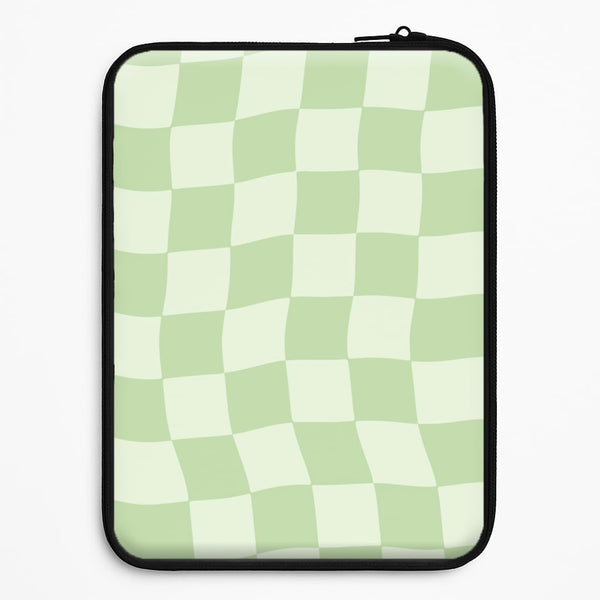 Green Checkers Universal Laptop Sleeve