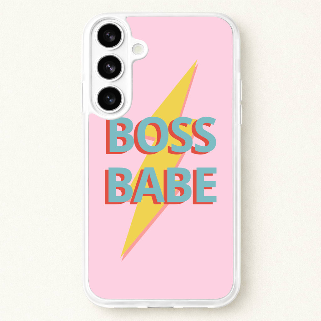 Boss Babe Phone Case for Galaxy S26