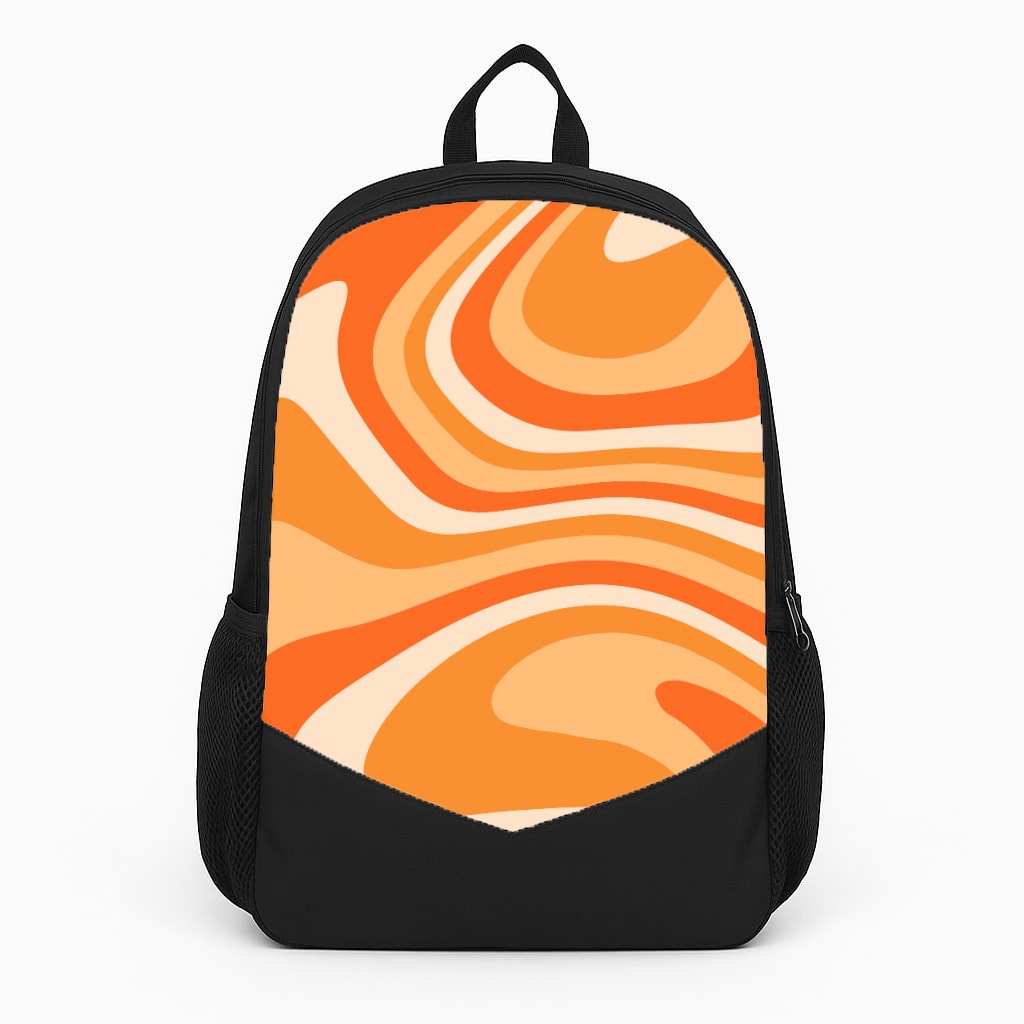 Colourful Abstract Pattern XI Large Backpack