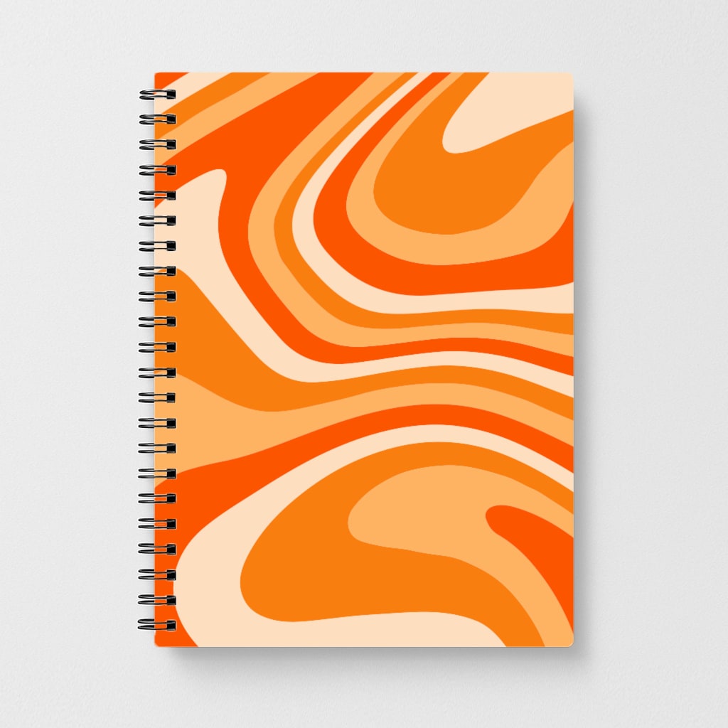 Colourful Abstract Pattern XI Notebook