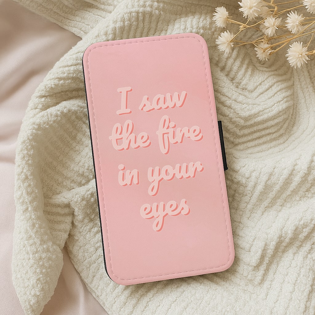 I Saw The Fire Wallet Phone Case