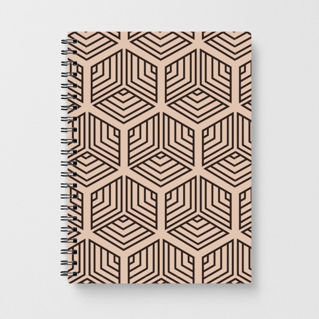 Illusion Pattern Notebook