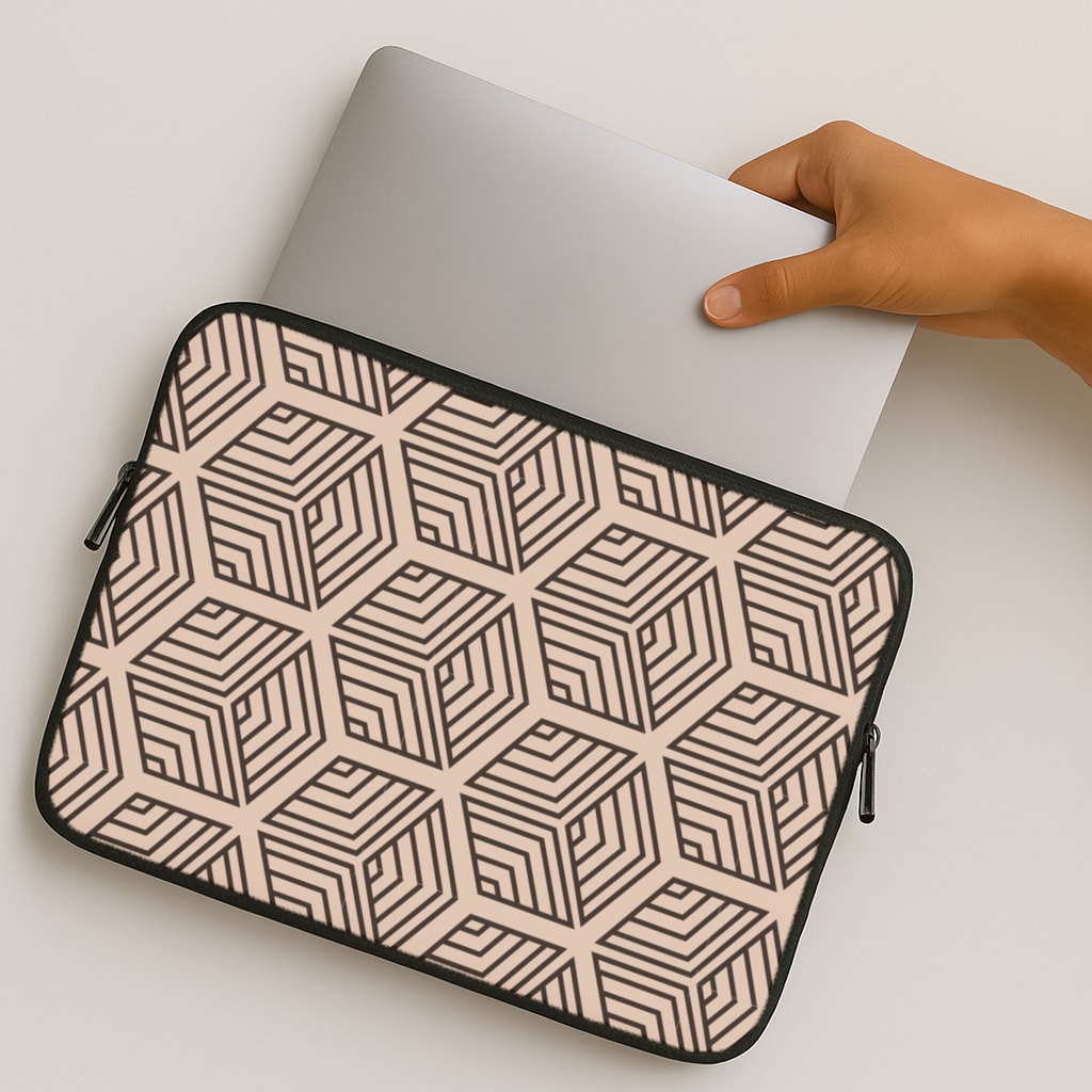 Illusion Pattern MacBook Case