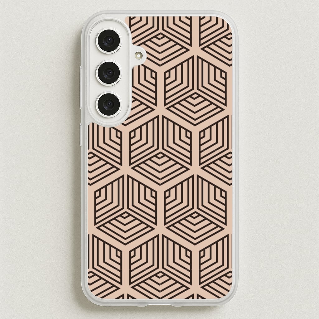 Illusion Pattern Phone Case for Galaxy S25FE