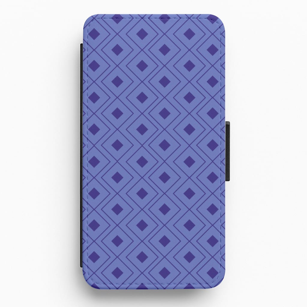 Diamond Pattern Flip / Wallet Phone Case