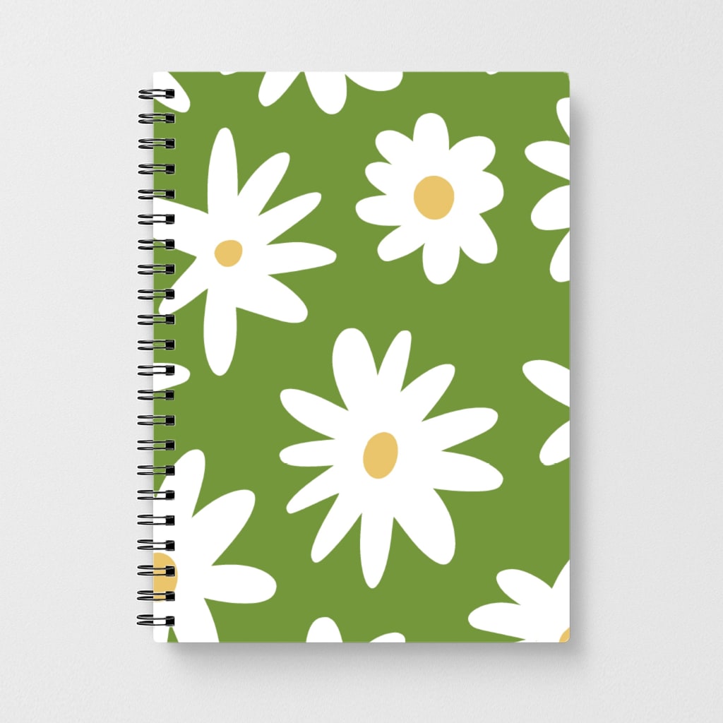 Funky Daisy Notebook
