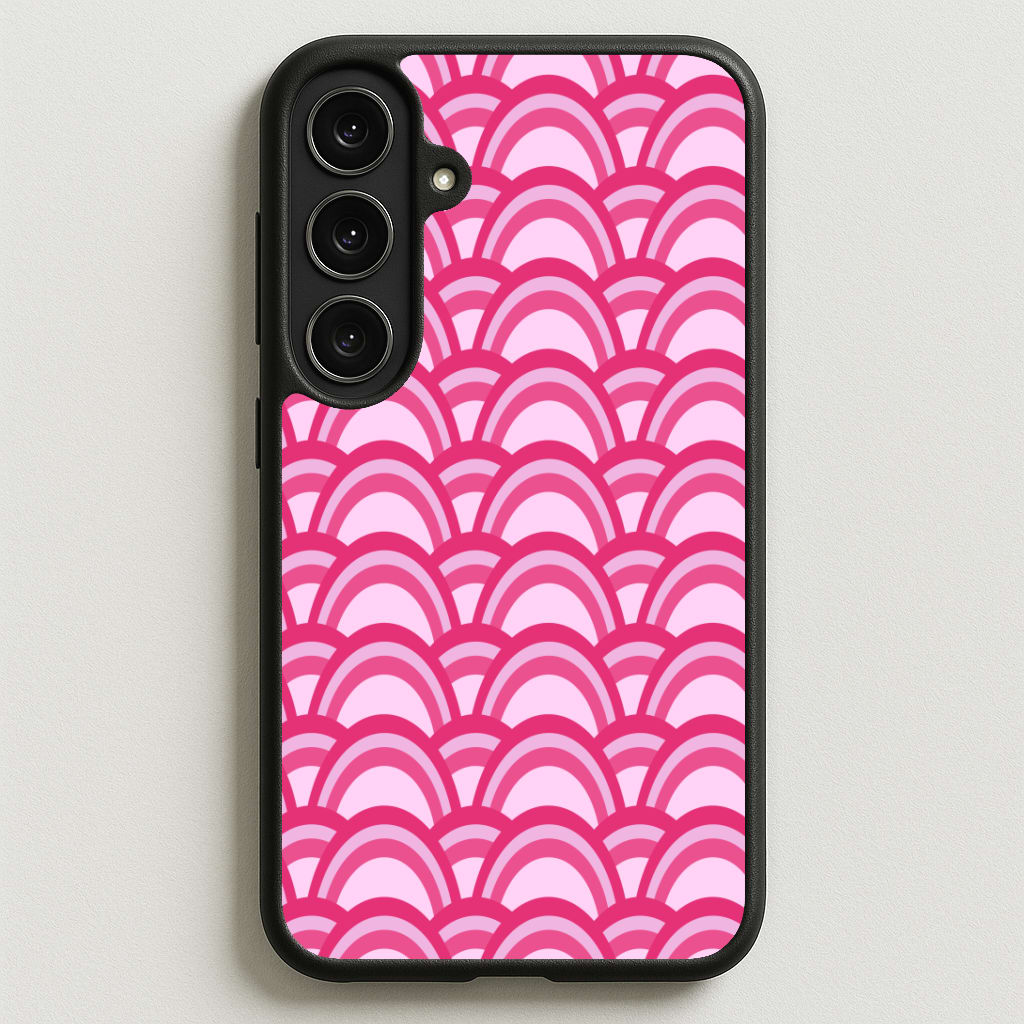 Purple Pink Abstract Pattern Phone Case for Galaxy S25FE