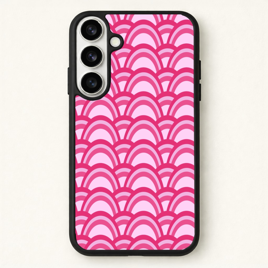 Purple Pink Abstract Pattern Phone Case for Galaxy S26