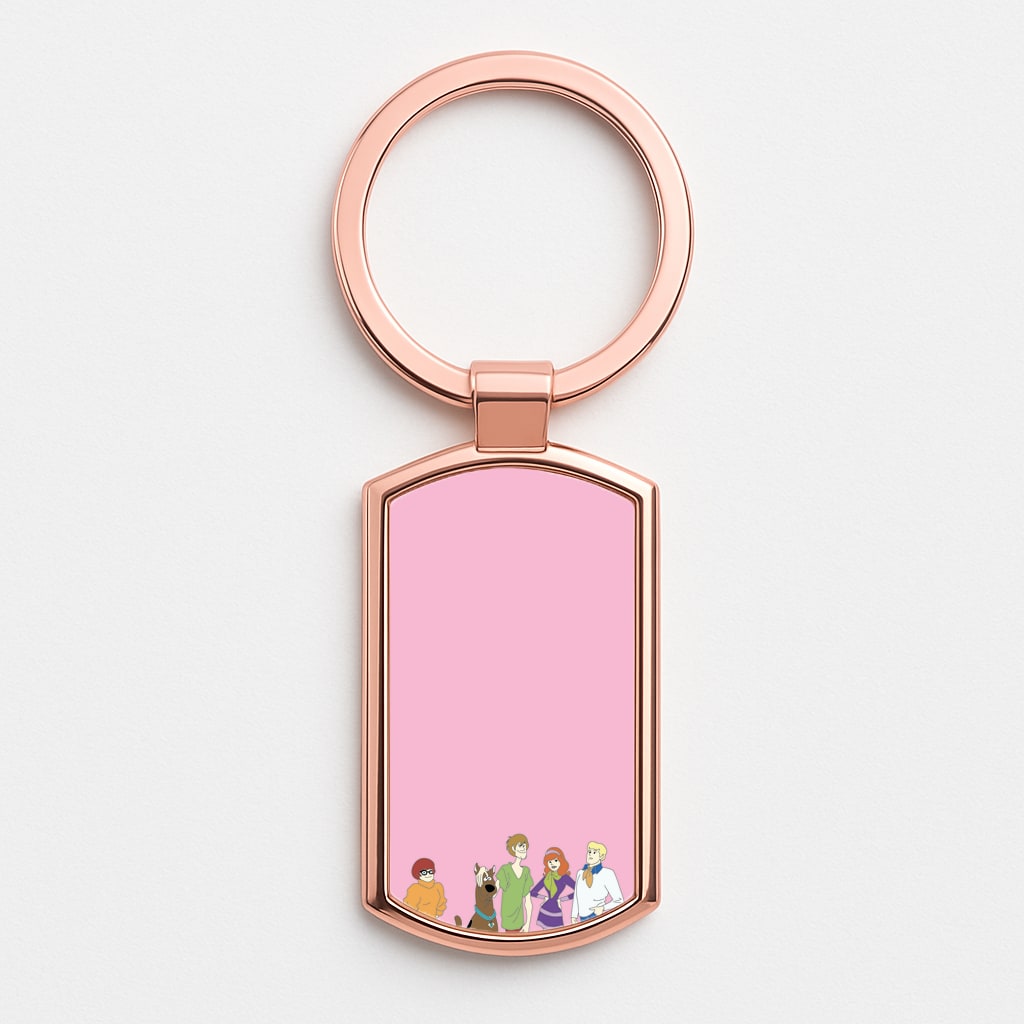 The Crew - Scoob Rose Gold Keyring