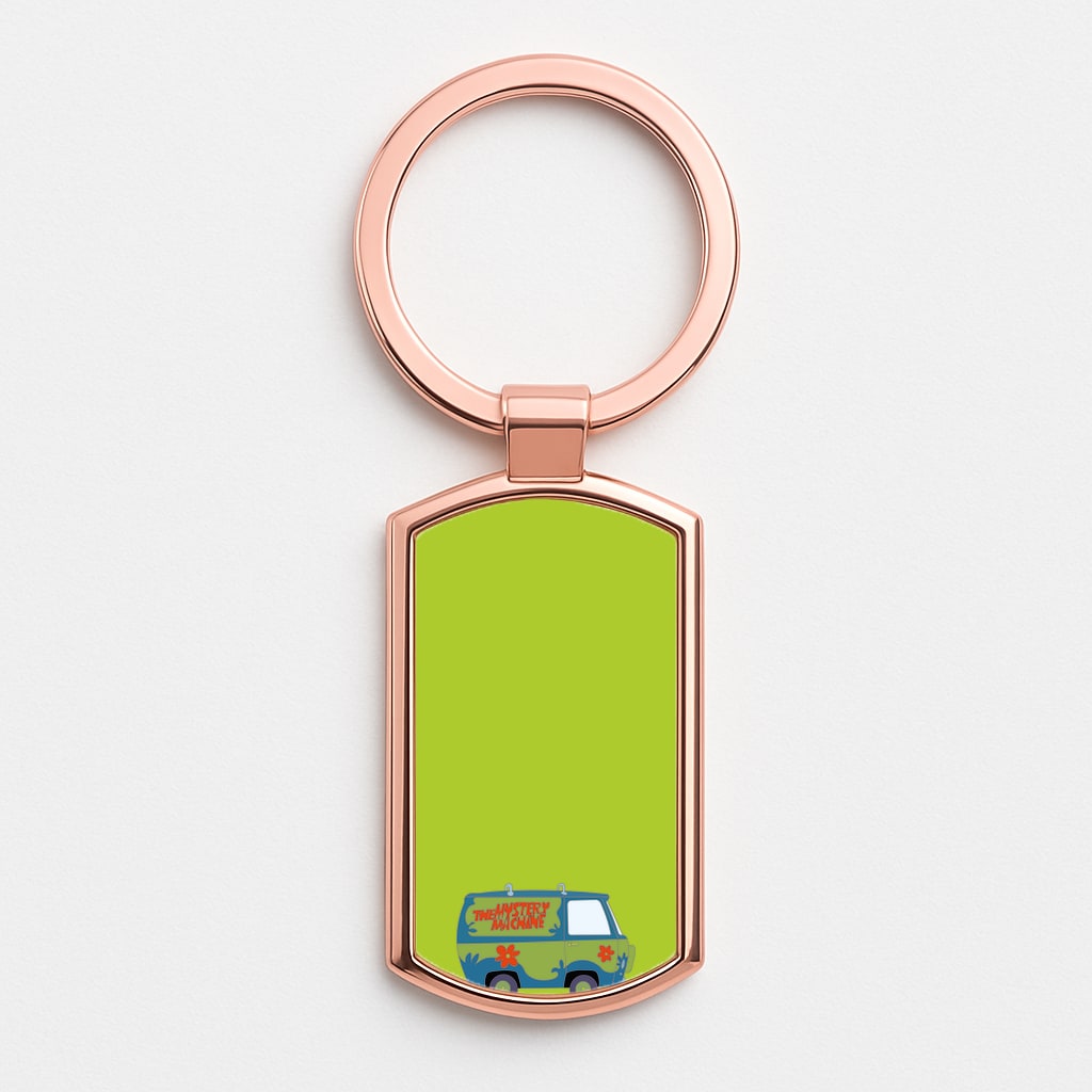 The Mystery Machine - Scoob Rose Gold Keyring