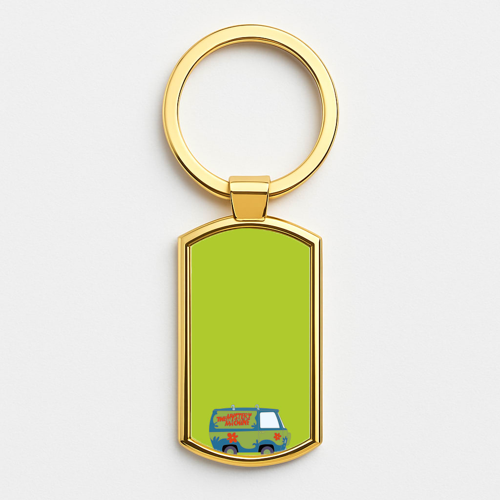 The Mystery Machine - Scoob Gold Keyring