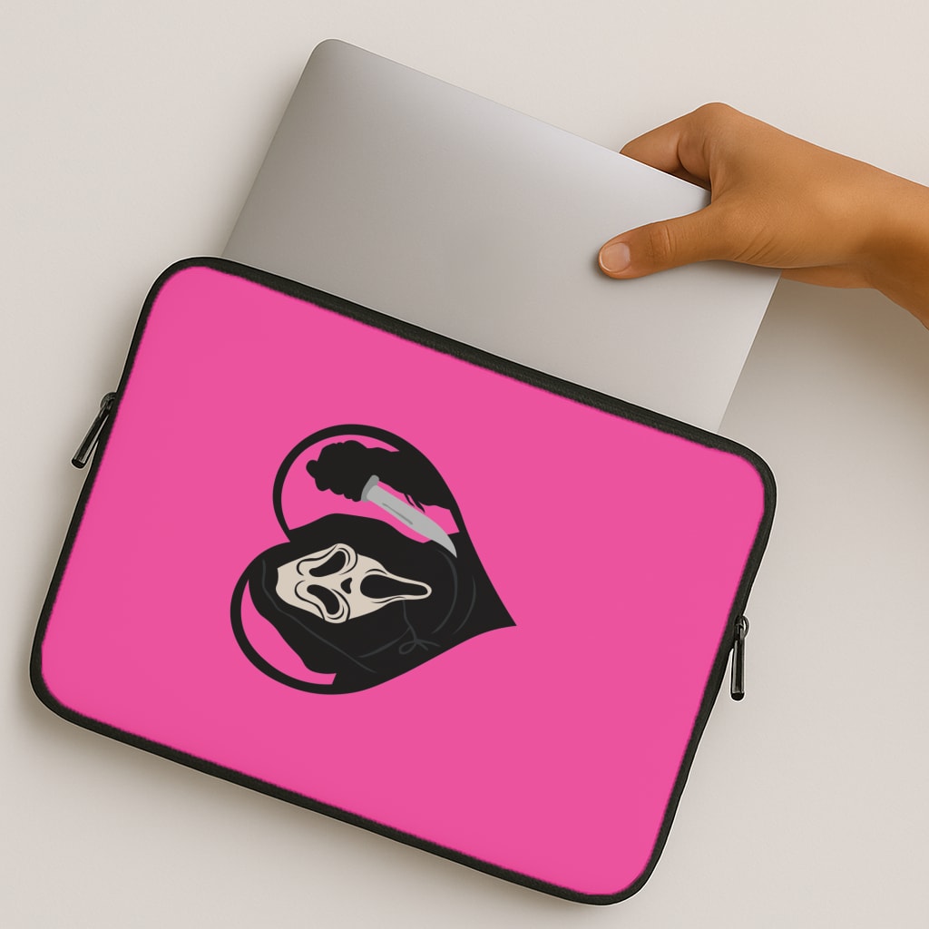 Heart face - Halloween MacBook Case