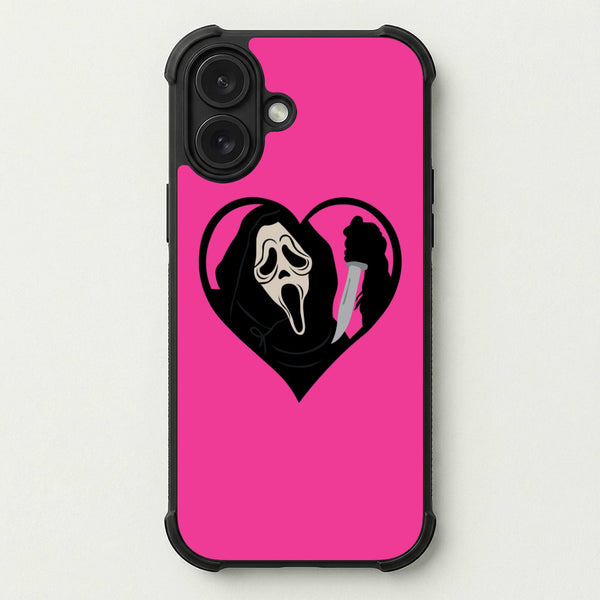 Heart face - Halloween Phone Case — Bumper case