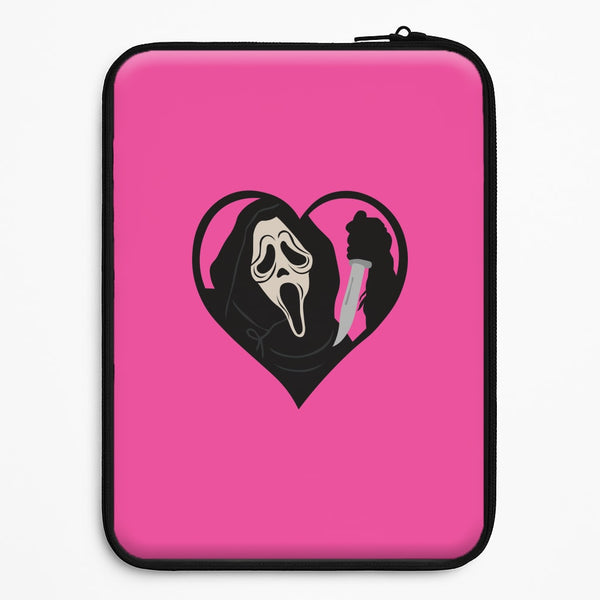 Heart face - Halloween Universal Laptop Sleeve