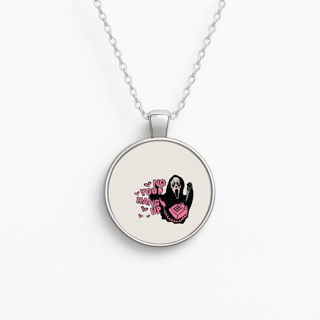 No You Hang Up - Halloween Necklace