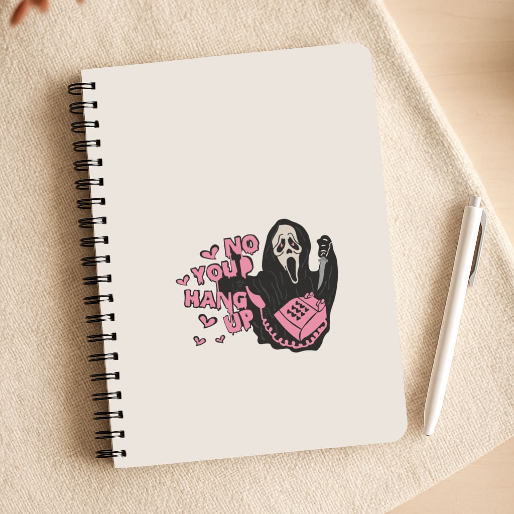 No You Hang Up - Halloween Notepad