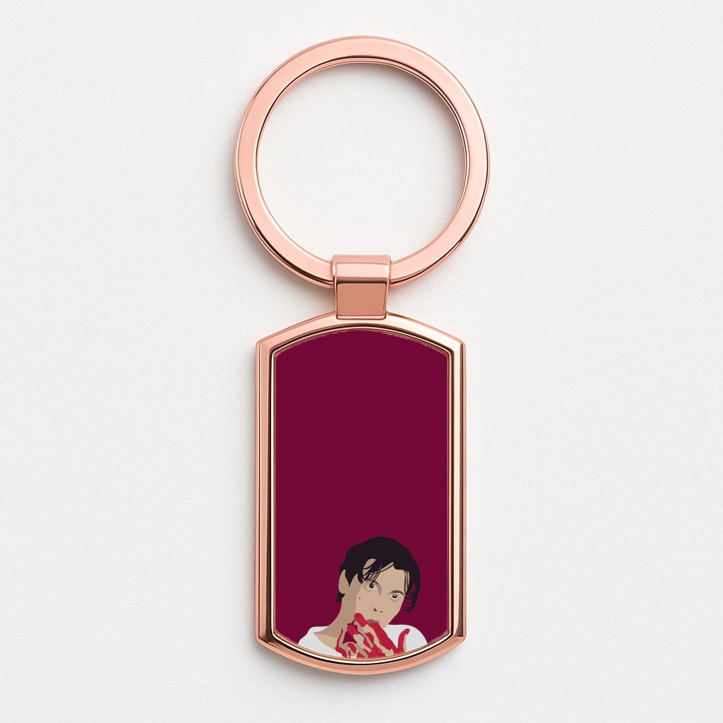 Billy Loomis - Halloween Rose Gold Keyring