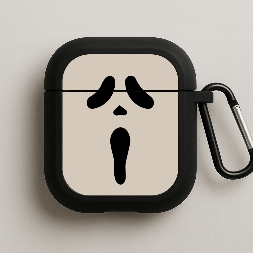 Scream Face AirPods Case