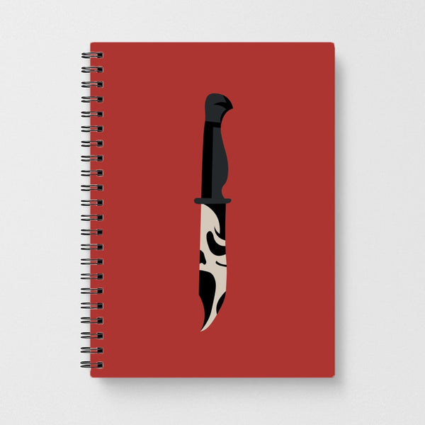 Ghostface Dagger - Scream Notebook